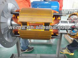 เครื่องเปลี่ยนไฟแบบไม่มีแปรง 3 ขั้นตอน พร้อมอุปกรณ์ประกอบกันด้วยทองแดง 100% ระดับประเภท H และการติดตั้งแบบ Stamford