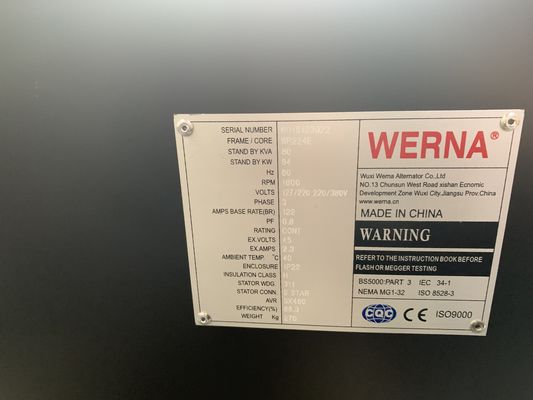 เงียบ 20kw 25kva 1800rpm เครื่องกำเนิดไฟฟ้าดีเซล AC